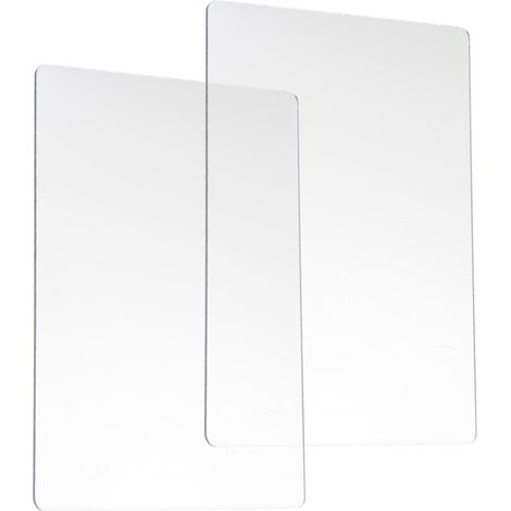 Irovami Plaques découpe polycarbonate 2 – 20x15cm, compatible A5 – Idéal pour gaufrage, loisirs créatifs (1/5)