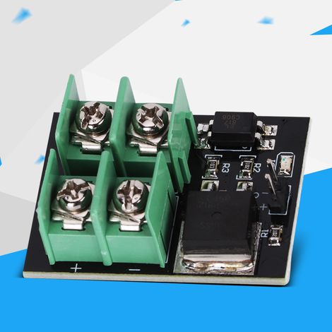 Niederspannungs-MOSFET-Schaltmodul 3V 5V Niedrige Steuerung Hohe Spannung 12V 24V 36V Feldeffekttransistormodul (1/5)