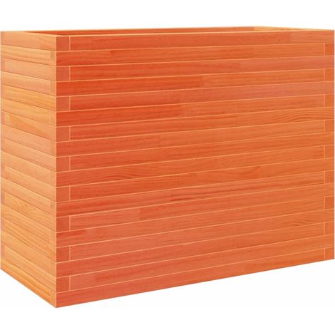 Maison Exclusive - Fioriera Giardino Marrone Cera 90x40x68,5cm Legno Massello Pino