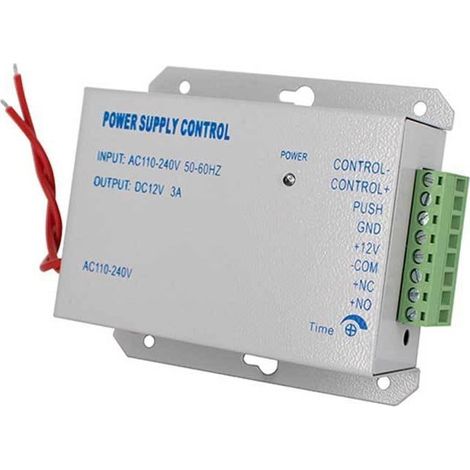 Access Control System Power Supply AC 110-240V to DC 12V 3A 36W, Access Control Transformer, Access Control Controller (1/5)