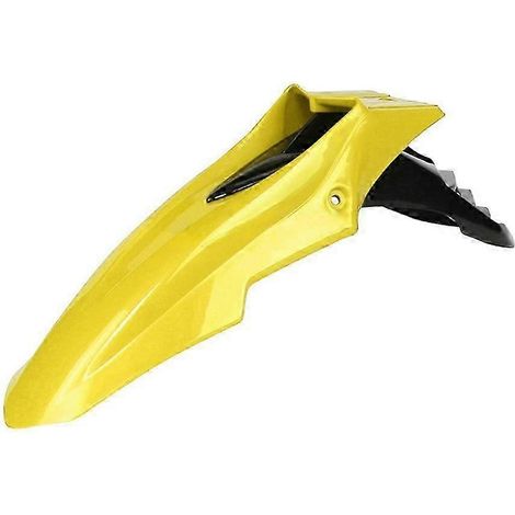Garde-boue Supermoto Motocross Dirt Bike 2072680001 pour Kawasaki DRZ RMZ XT TW (Noir Jaune)