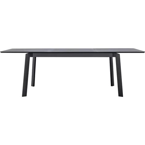 Tavolo da giardino esterno allungabile 160-240x102cm in alluminio Kend (1/5)