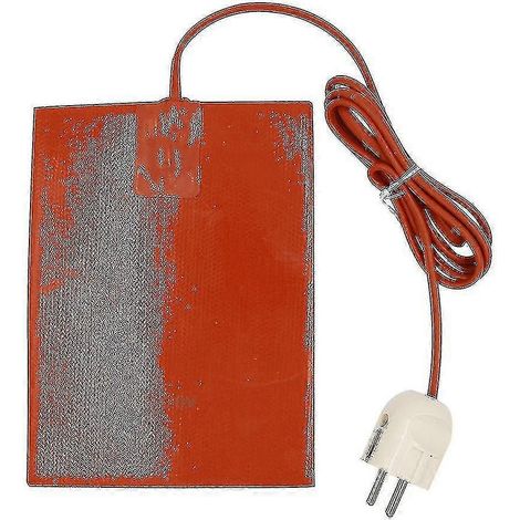 Coussin chauffant en silicone étanche 300 W pour carter d'huile moteur de voiture. (1/5)