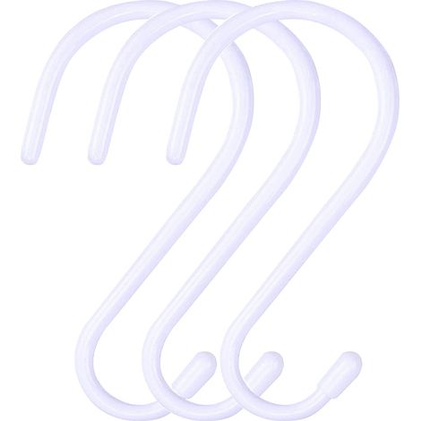 blanc Cass(lot De 4) Crochets De Cuisine En Fer Pais S Crochets Pour Ustensiles De Cuisine S (1/4)