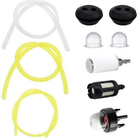 Tuyau d'Huile pour Débroussailleuse Ensemble Flexible Résistant pour Taille Haies Flux Optimisé Jardinage pour Pro 10 (1) (1/5)