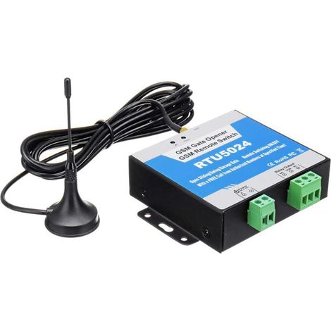 GSM Remote Garage Door Opener Relay Switch, Quad-Band 850/900/1800/1900 MHz, No Call Charges and SMS Confirmation for Garage Door Access (1/5)