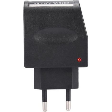 Prise Voiture AC 220V DC 12V avec USB Allume Cigare Chargeur Adaptateur Secteur pour Smartphone, tablette, GPS, enregistrement (1/4)