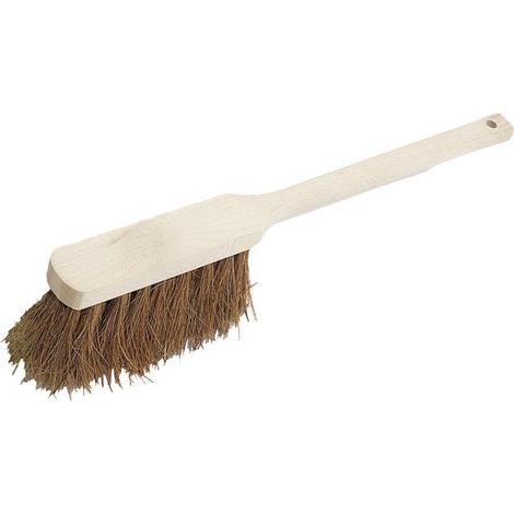 Balayette coco L.450 mm avec dos en bois 4 rangées (1/3)