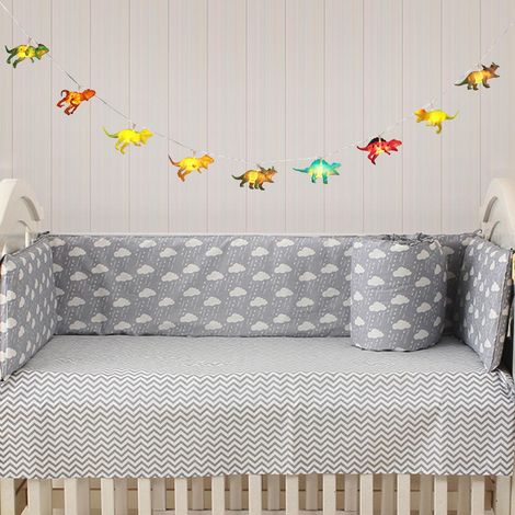 Guirlande Lumineuse Dinosaure 10 LED 2 Mètres - Décoration Chambre Enfant, Lumière Amusante pour Fête et Nuit (1/5)