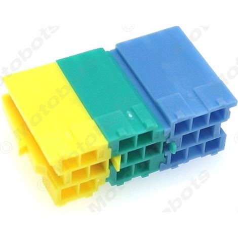 Suitable for 20P terminal block Volkswagen three-color DVD plug AUX car audio plug car audio modification parts (1/4)