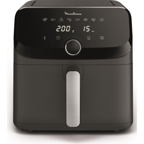 Friteuse à air comprimé Moulinex Easy Fry Mega Gris charbon 7,5 L EZ855HF0 (1/5)