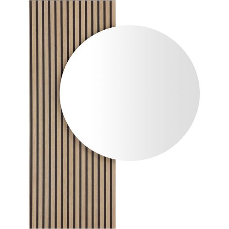 Miroir, Aspect Panneau Acoustique, 79,5 x 3 x 109 cm (1/5)