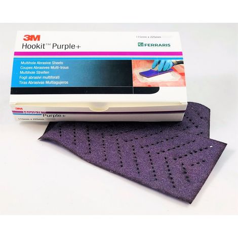3M 51033 BLÄTTERN ABRASIVES 115 x 230 734U P60 25 PIECES
