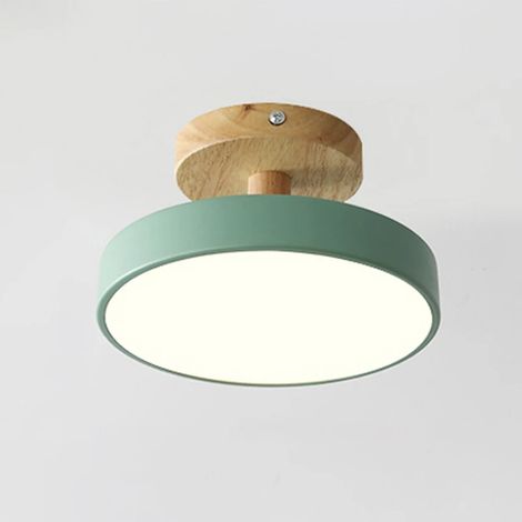 Moderne Macaron-LED-Deckenleuchte für Flur, Gänge, Treppenhaus, Foyer, Balkon, Schlafzimmer, Badezimmer, Innenbeleuchtung, inklusive Leuchtmittel. (1/5)