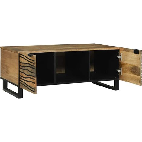Maison Exclusive - Couchtisch Natur 100 x 54 x 40 cm Holzwerkstof