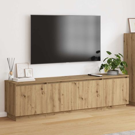 vidaXL TV-Schränk 180 x 38 x 49 cm Artisan-Eiche Holzwerkstoff (1/5)
