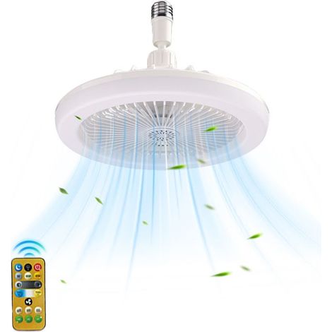 Ventilatore da soffitto a LED - 3 velocità - 3 colori di luminosità - telecomando - silenzioso - Ventilatore con luce aromatica (1/5)