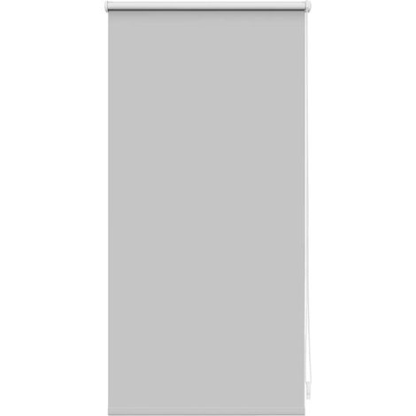 Tenda a rullo  Tenda avvolgibile oscurante 44,4x100 cm Tessuto Larghezza 40 cm Grigio (1/5)