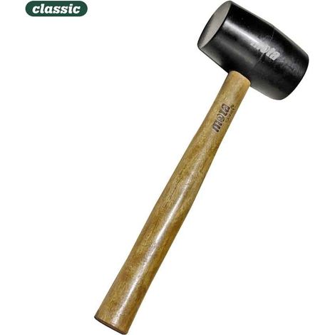 Mazzuolo in gomma 500g manico in legno mg05 MOTA