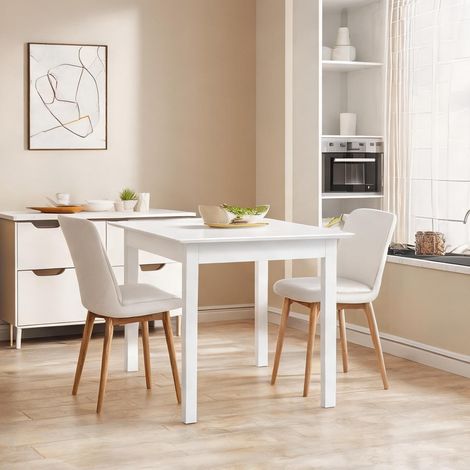 Table de salle à manger en kiefernholz 75 x 75 x 76 cm (1/5)
