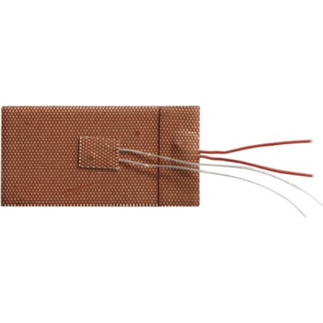 Thermo TECH Silikon Heizfolie selbstklebend 24 V/DC, 24 V/AC 75 W Schutzart IPX7 (L x B) 100 mm x 50