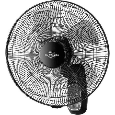 Ventilateur mural Orbegozo WF 0247 noir 60W 45 cm