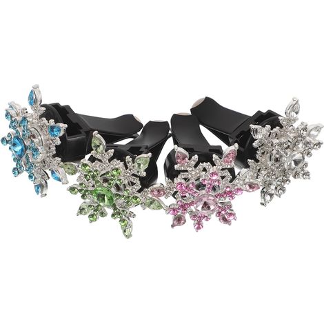 Car Air Vent Clips with Snowflake Design 4 Pieces Air