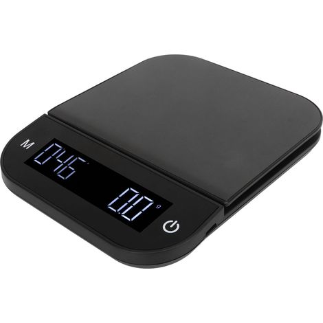 Wasserdichte digitale Küchenwaage, 0,1 g, hohe Präzision, manuell, automatisch, Mini, tragbar mit Timer, 3 kg (1/5)