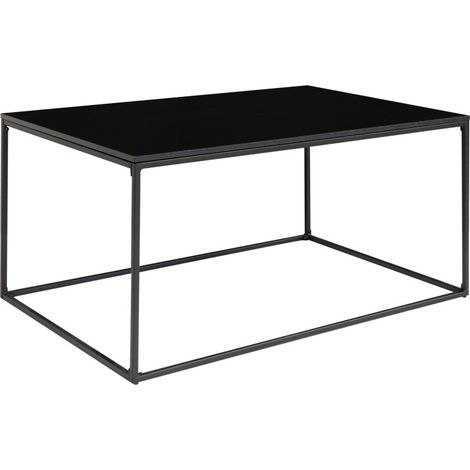 Table basse - NINO - Bois et métal - Rectangulaire - Contemporain - Design (1/5)
