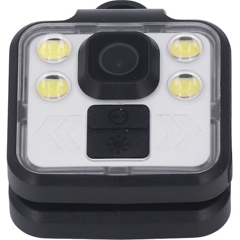 Körperkamera mit Videorekorder, LED-Licht, IP65 wasserdicht, Loop-Aufnahme, für Polizeibeamte auf Fahrrädern. (1/5)