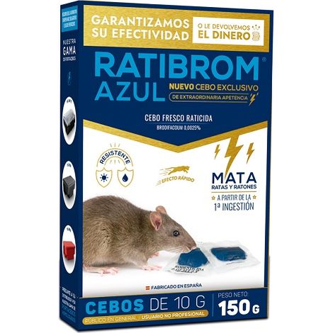 Raturbom bleu, boоtier 150 gr