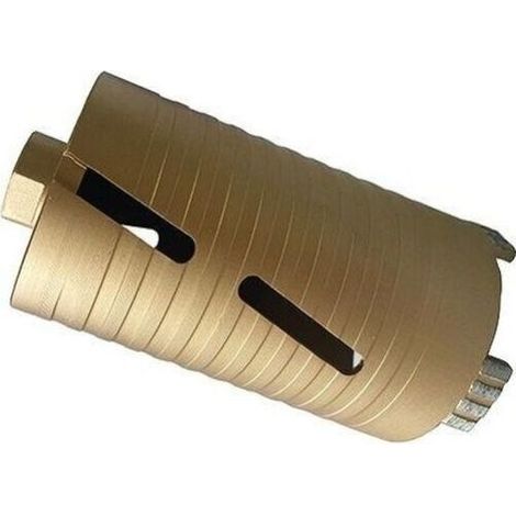 Hu-firma Fresa Carotatrice Diamantata 4 Settori Diametro 60 mm Taglio a Secco Calcestruzzo Mattoni Cemento Armato 175 mm