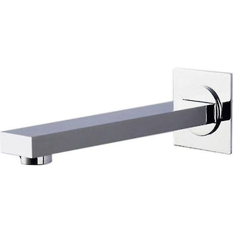 Bec de baignoire carré en laiton pour salle de bain (1/5)