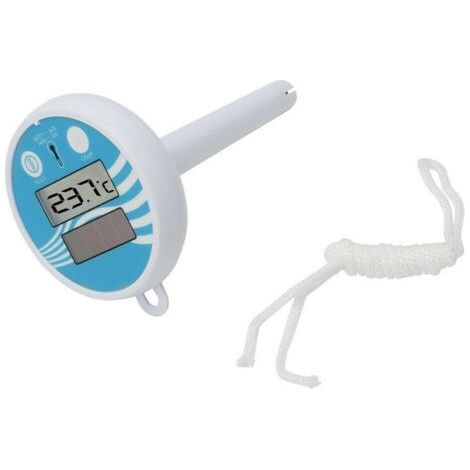 Thermomètre solaire de piscine numérique, thermomètre de piscine flottante, thermomètre de piscine incassable pour piscine intérieure et extérieure, spas (1/4)