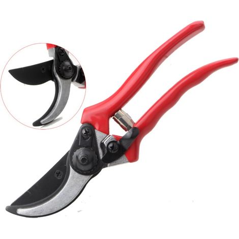 Gartenschere / Rebschere - 20,5 cm - multifunktionale Gartenschere, manuelle Obstzweigschere (1/4)