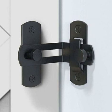 verrou de confidentialité à 90°, porte coulissante de grange (1/4)