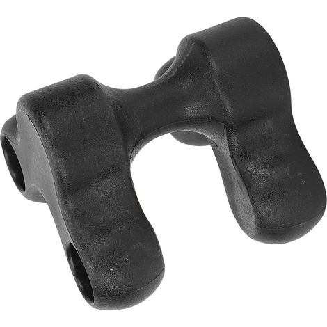 Dispositif de traction cervicale à usage domestique, oreiller chiropratique de réparation des épaules pour soulager les tensions liées à la courbure de la colonne vertébrale (noir) (1/5)