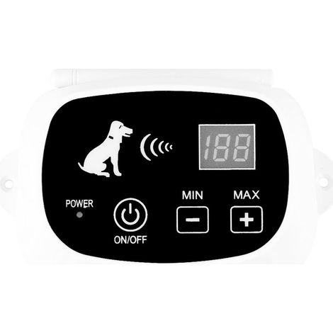 Collier de dressage électrique sans fil pour chiens, système de confinement pour animaux de compagnie rechargeable (1/5)