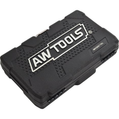 Awtools zestaw nasadek udarowych 1/2" 13cz./10-24mm/ krótkie black line (1/4)