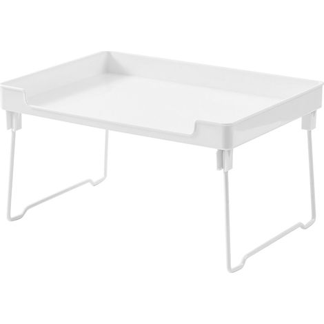 Pack Étagère de rangement multifonction pliable plastique pour salle bain - pliable pour un rangement facile (1/5)