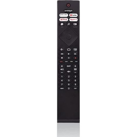TéLéCommande de Remplacement pour Philips Ambilight 4K Ultra HDR OLED Android Smart TV 398GR10BEPHN0041BC BRC0984501/01 (1/4)