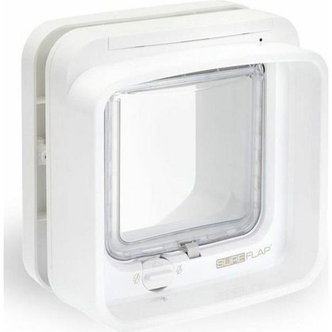 SureFlap DualScan Elektronische Katzentür weiß