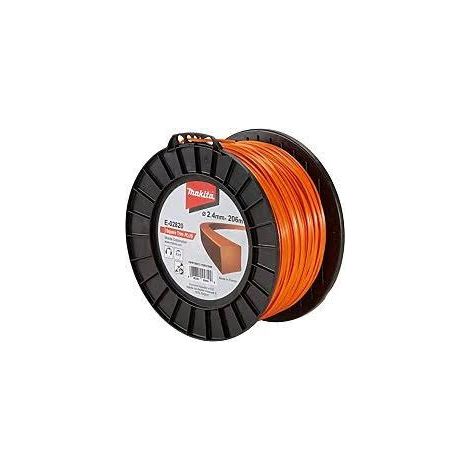 Alambre cuadrado MAKITA 2,4 mm x 206 m - E-02820