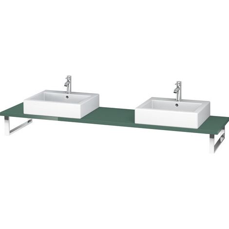 Consolle Duravit L-CUBE 800x480x30mm giada