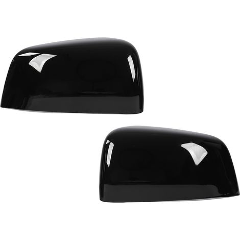 Autocollant de protection pour rétroviseur extérieur de porte, noir brillant, pour Jeep Grand Cherokee WK2 WL 2011-2022 (1/5)