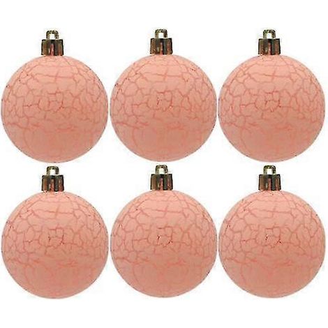Lot De 6 Boules De Noël Pour Sapin, Ornements Suspendus Pour Sapin De Noël, Décoration Pour Fête Et Maison Bleu (1/2)