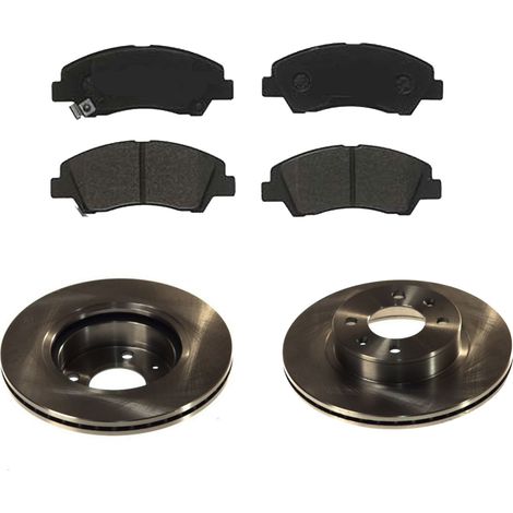 KIT FRENI ANTERIORI compatibile con HYUNDAI i10 (AC3,AI3) - DISCHI + PASTIGLIE OEM: P 30 076 / DSK2543 /SOSTITUZIONE DIRETTA/BASSA POLVERE/SILENZIOSO (1/5)