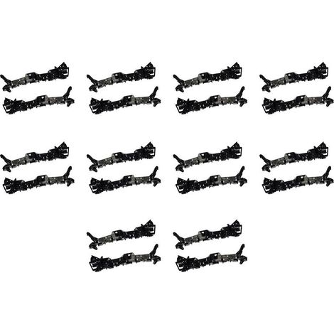 20 staffe per pastiglie freno laterali paraurti anteriore 71198-T5A-000 e 71193-T5A-000 per FIT JAZZ GK5 2015 2016 2017
