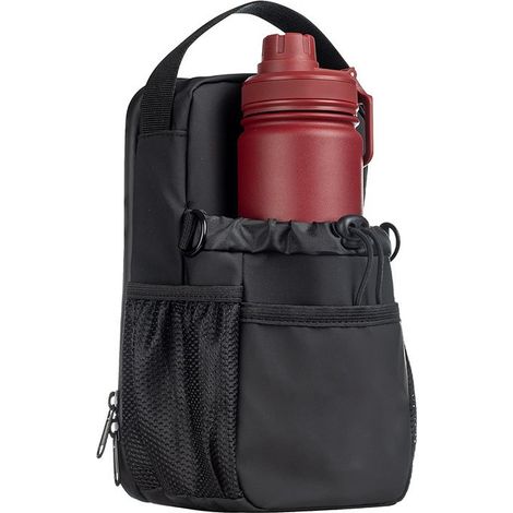 Sac bandoulière magnétique porte bouteille isotherme pour salle de sport et activités plein air (1/5)