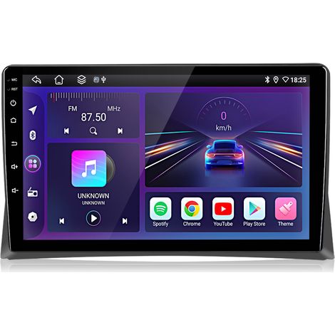 Hexinex Autoradio 6+128 Go Pour VW Multivan T5 2008-2015 Android 14 navigation GPS CarPlay DAB+ (1/4)